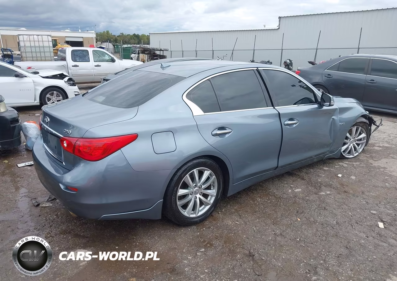 2014 Infiniti Q50 Hybrid Premium VIN:JN1AV7AR4EM702398 - 4