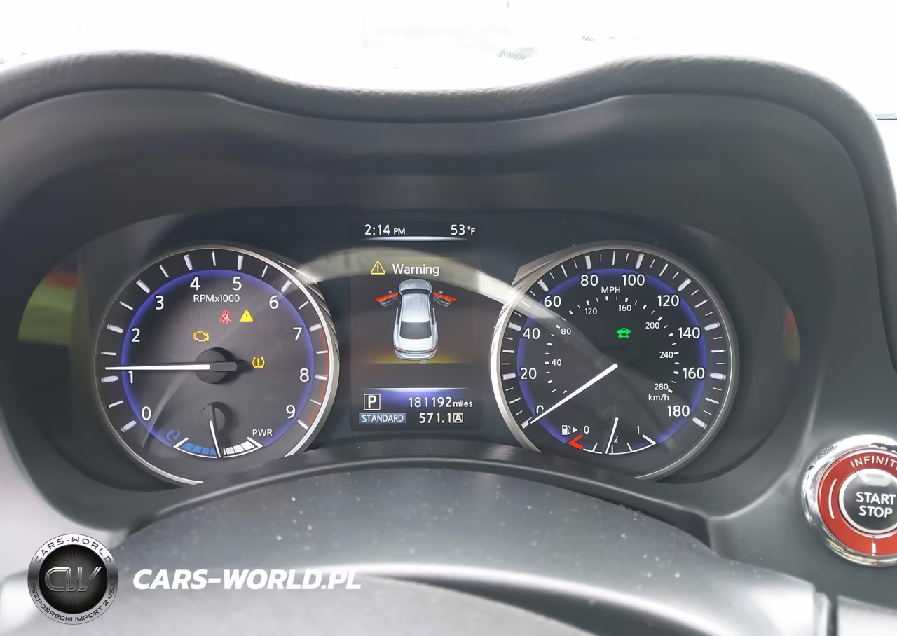 2014 Infiniti Q50 Hybrid Premium VIN:JN1AV7AR4EM702398 - 7