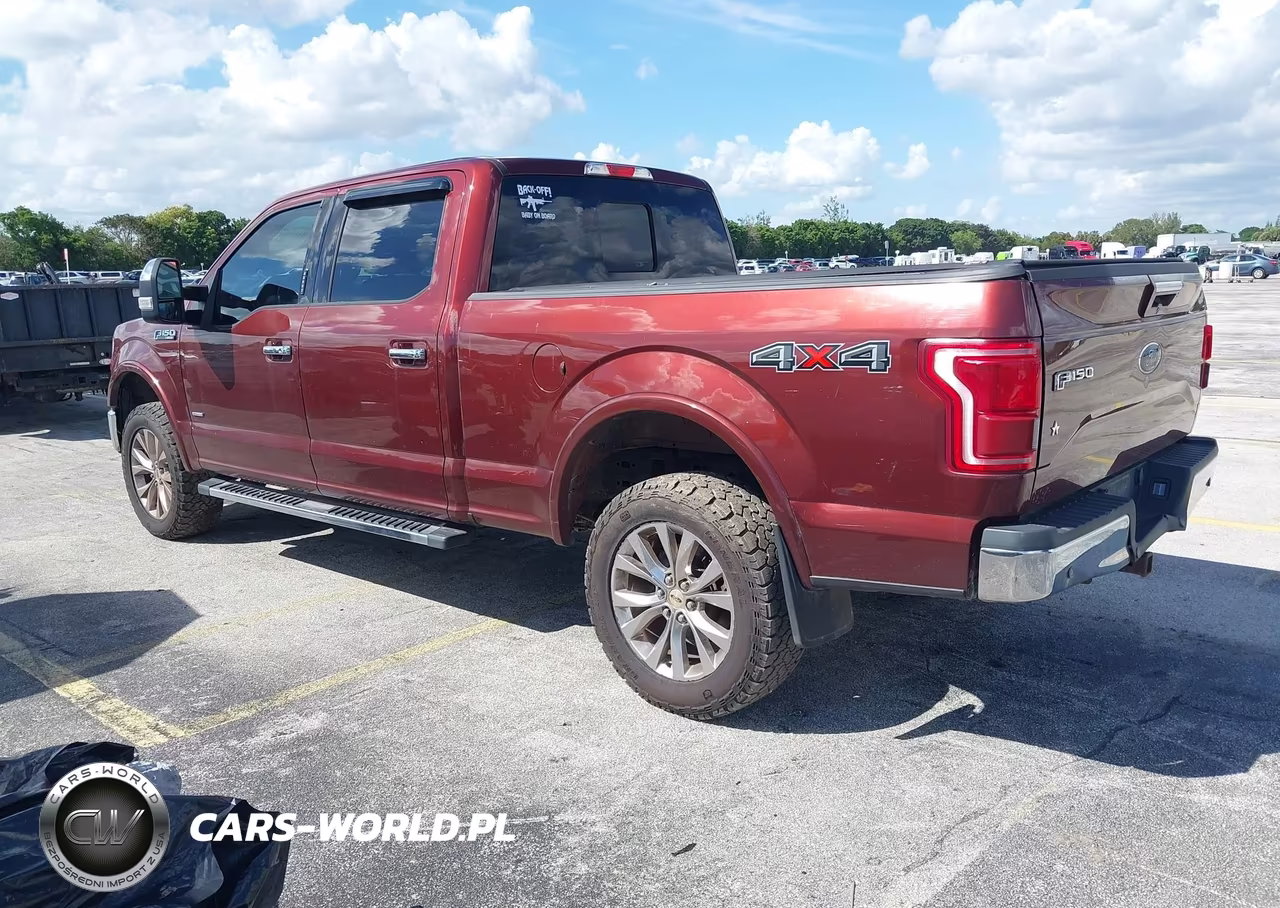 2016 Ford F-150 Lariat VIN:1FTFW1EG0GFD43208 - 3