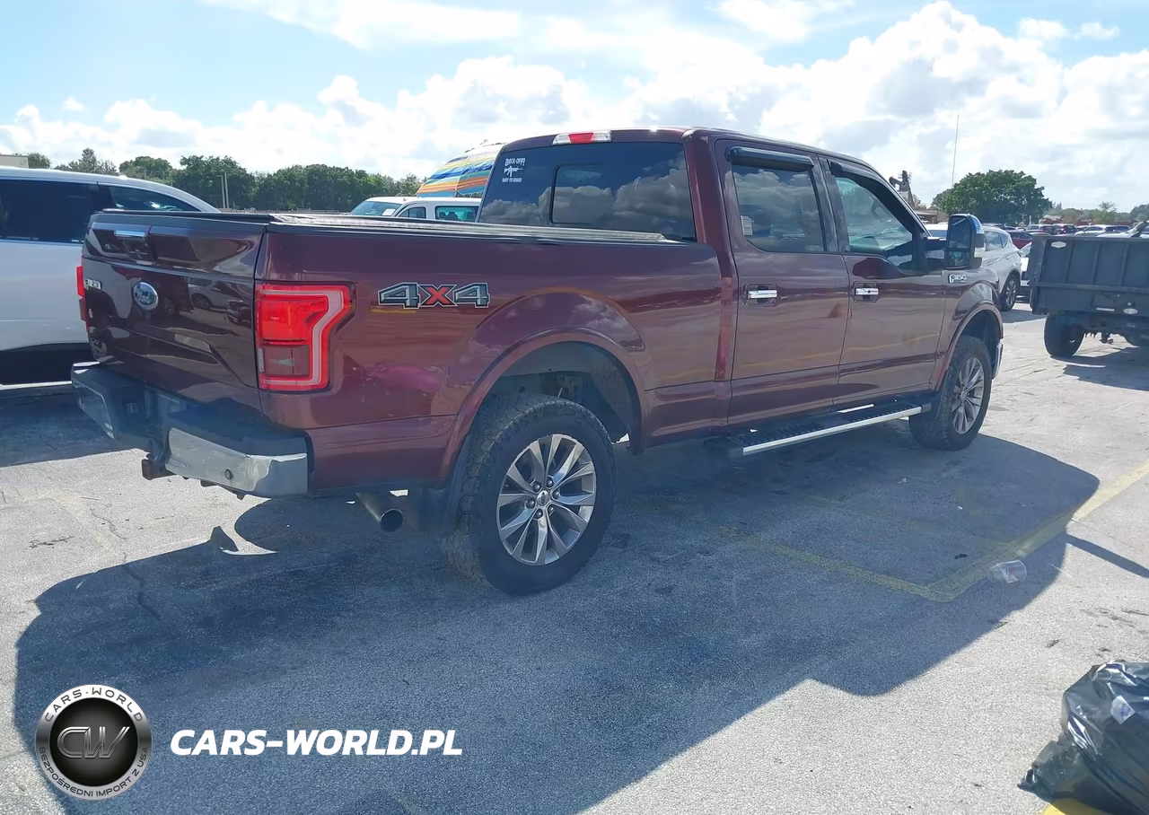 2016 Ford F-150 Lariat VIN:1FTFW1EG0GFD43208 - 4