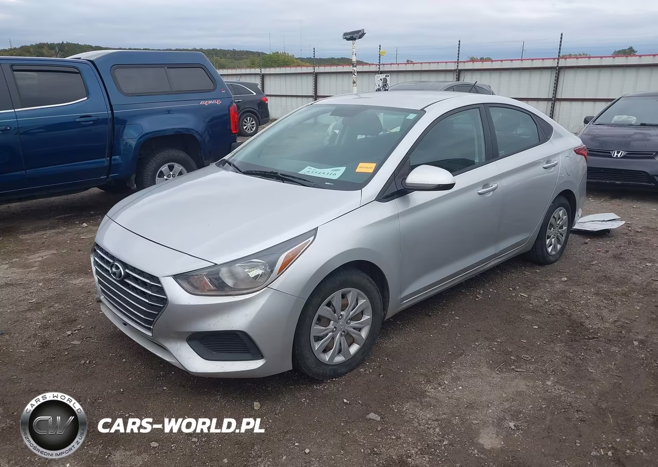 2021 Hyundai Accent Se VIN:3KPC24A66ME147115 - 2