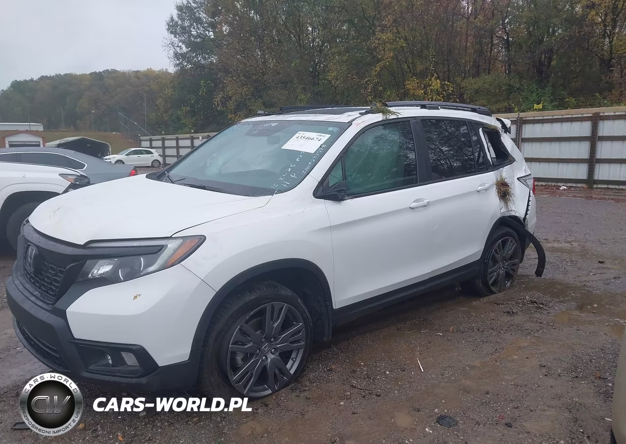 2021 Honda Passport Awd Ex-L VIN:5FNYF8H59MB020545 - 14