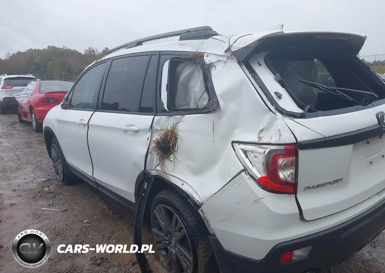 2021 Honda Passport Awd Ex-L VIN:5FNYF8H59MB020545 - 3