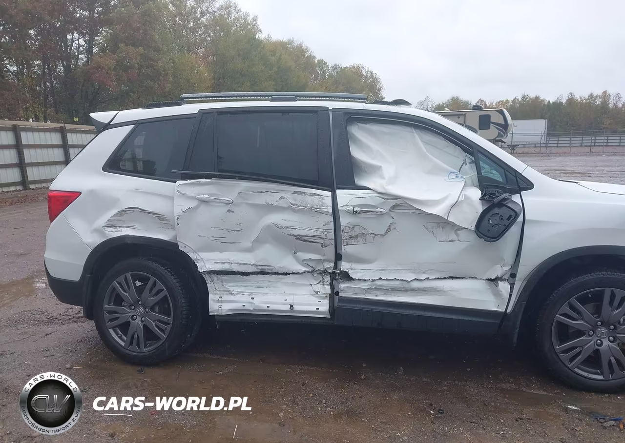 2021 Honda Passport Awd Ex-L VIN:5FNYF8H59MB020545 - 6