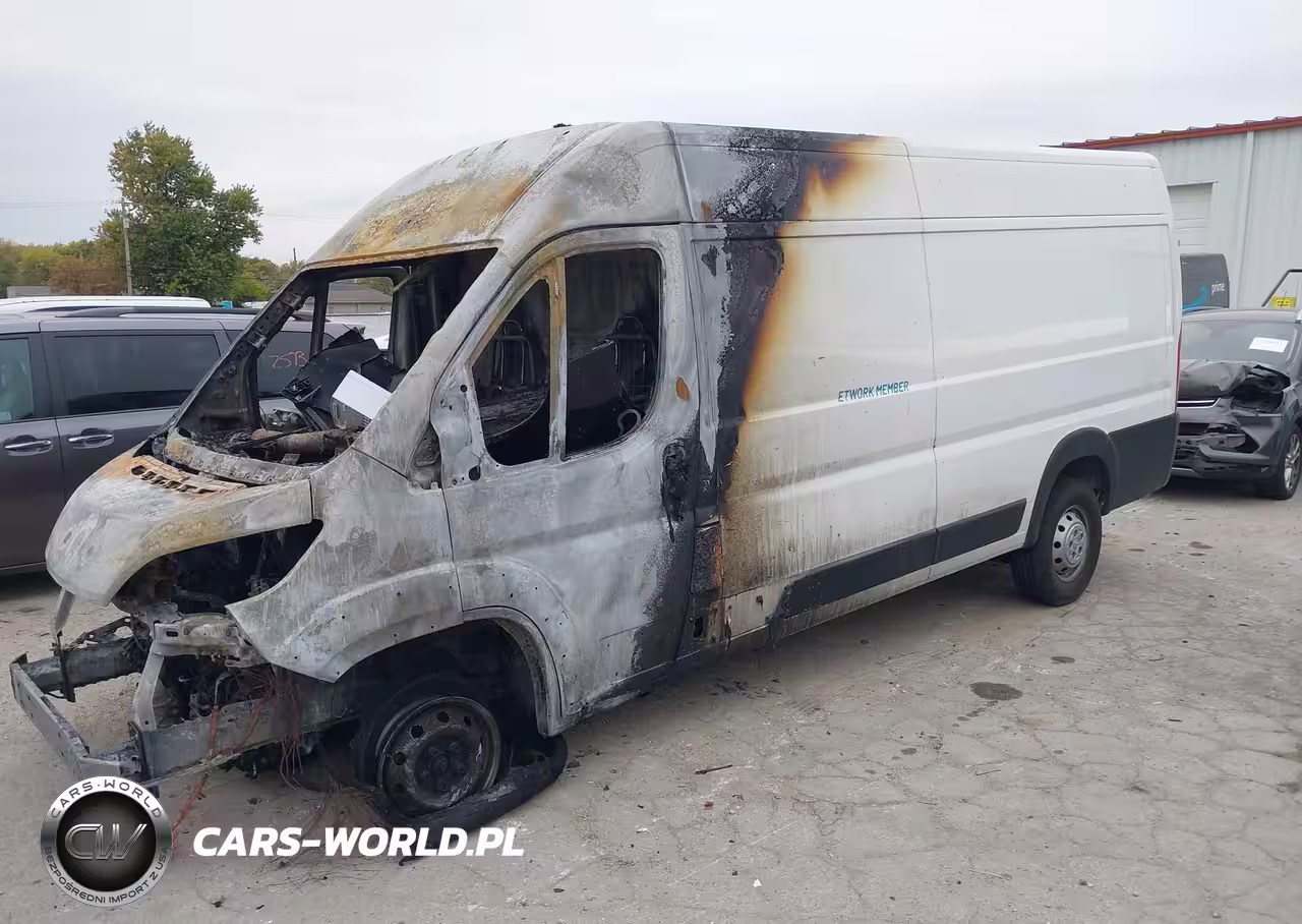 2023 Ram Promaster 3500 Cargo Van High Roof 159 Wb Ext VIN:3C6MRVJG3PE539771 - 2