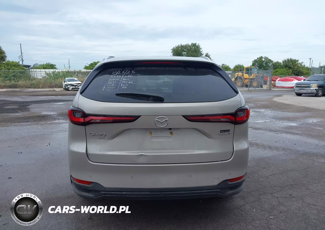 2025 Mazda Cx-90 3.3 Turbo Preferred Package VIN:JM3KKBHD7S1222531 - 16