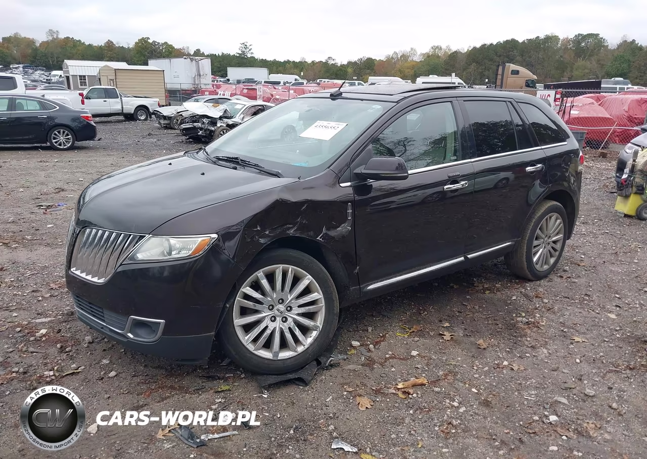 2013 Lincoln Mkx VIN:2LMDJ8JK5DBL18620 - 2