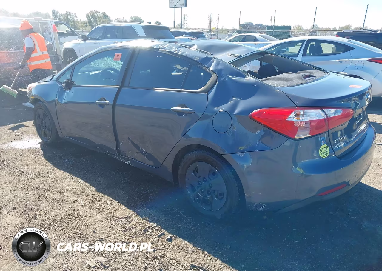 2016 Kia Forte Lx VIN:KNAFK4A66G5563482 - 3