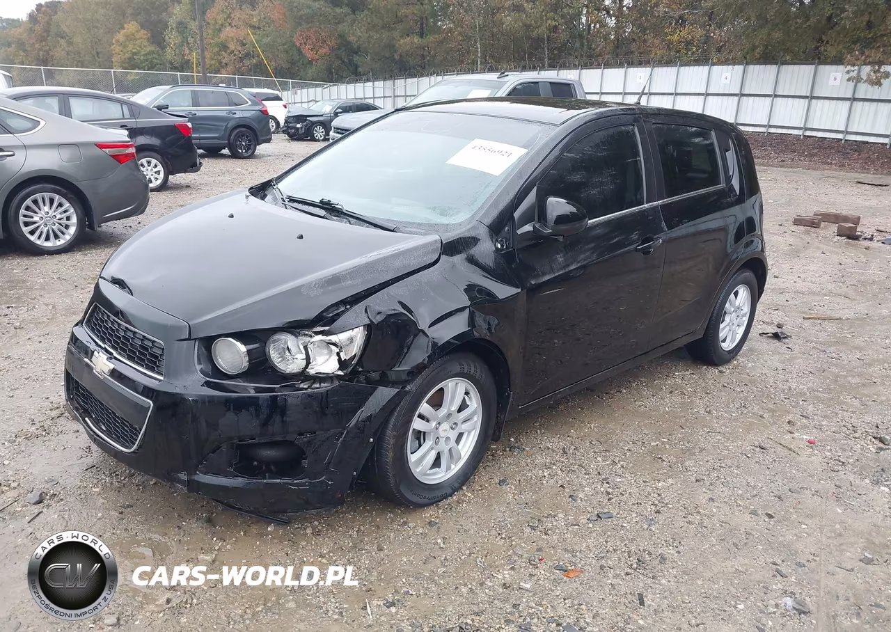 2012 Chevrolet Sonic 2Lt VIN:1G1JC6SB9C4184339 - 2
