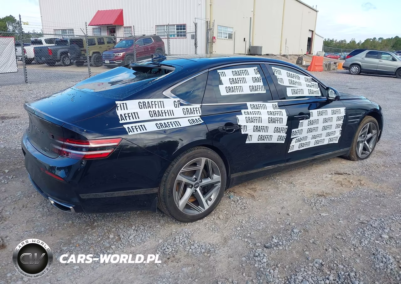 2024 Genesis G80 2.5T Awd VIN:KMTGA4SC5RU225757 - 4
