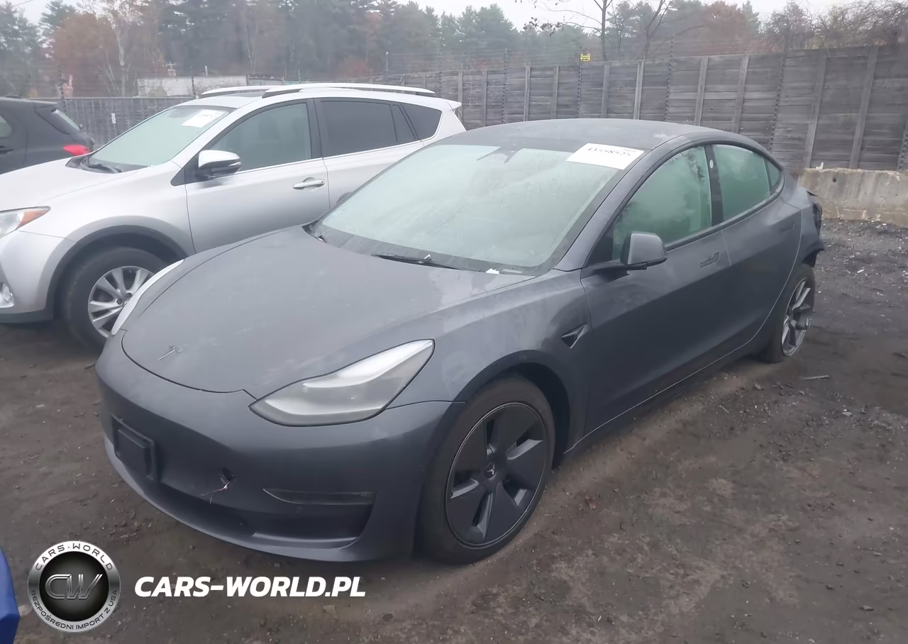 2022 Tesla Model 3 Long Range Dual Motor All-Wheel Drive VIN:5YJ3E1EB5NF181927 - 2