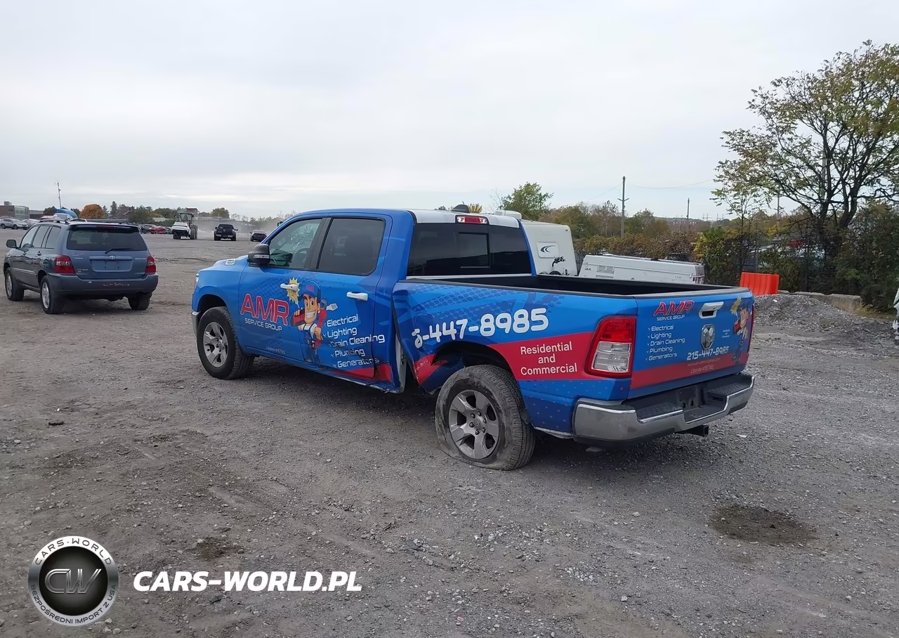 2021 Ram 1500 Big Horn 4X4 6'4 Box VIN:1C6RRFMG2MN617388 - 3