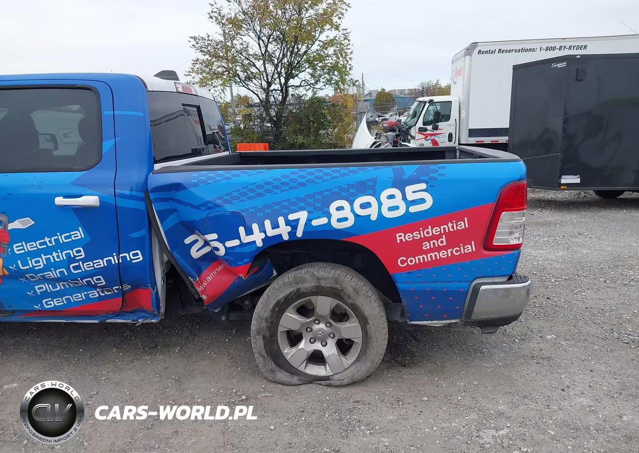 2021 Ram 1500 Big Horn 4X4 6'4 Box VIN:1C6RRFMG2MN617388 - 6