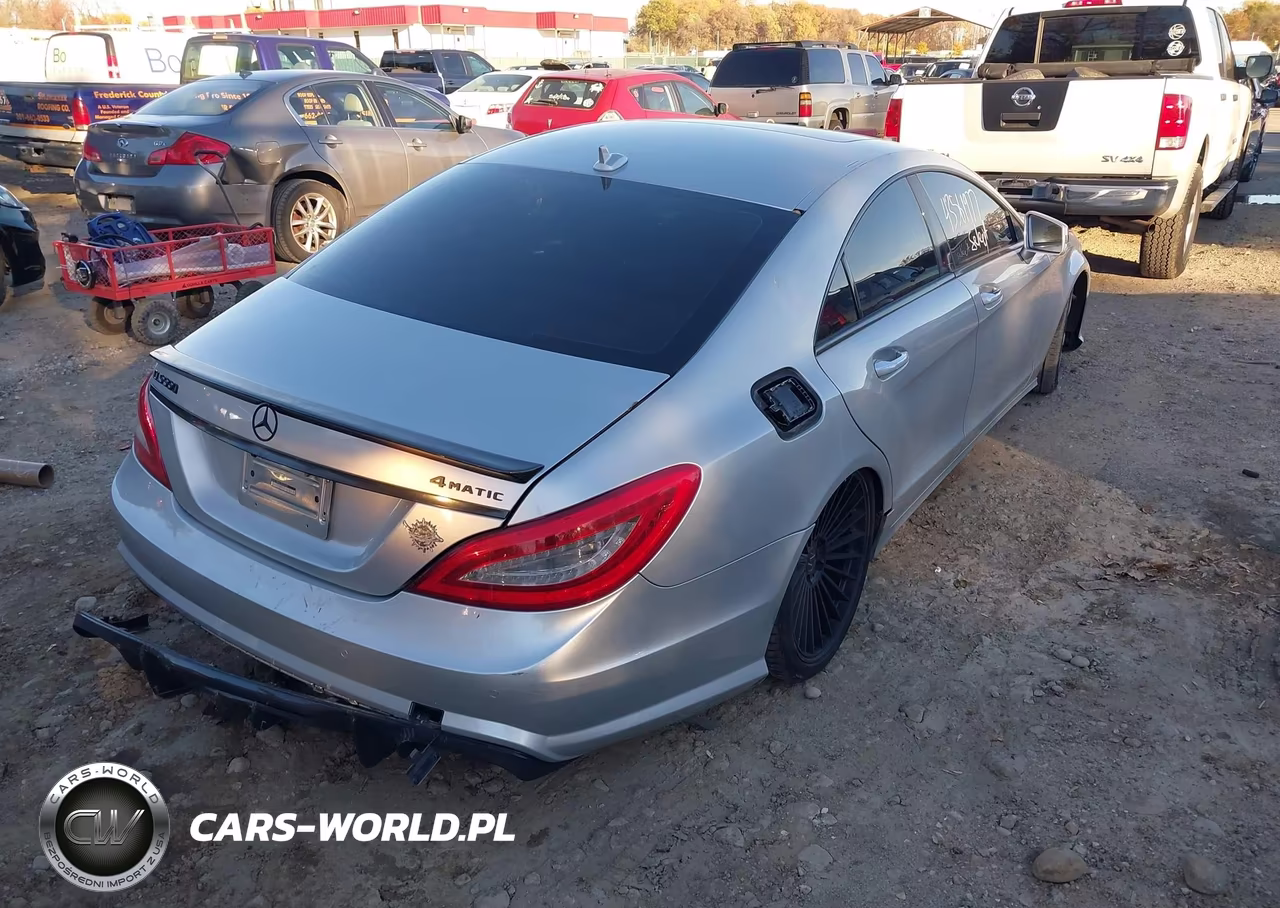 2012 Mercedes-Benz Cls 550 4Matic VIN:WDDLJ9BB9CA044550 - 4