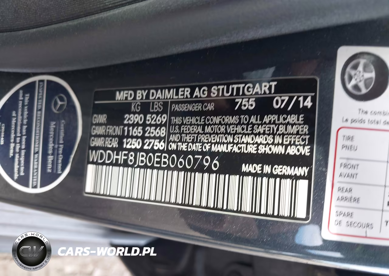 2014 Mercedes-Benz E 350 4Matic VIN:WDDHF8JB0EB060796 - 9