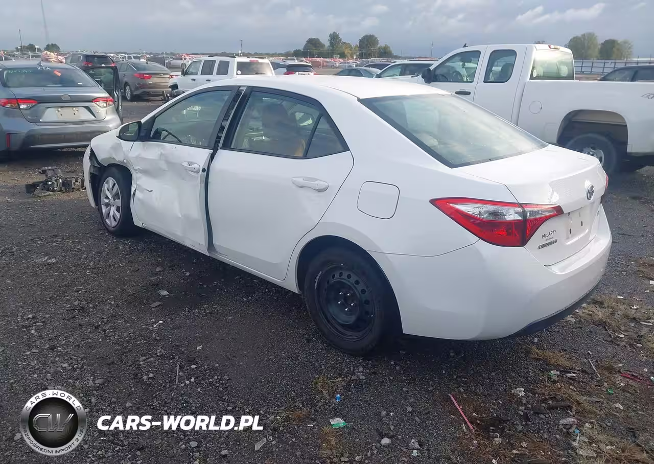 2016 Toyota Corolla Le VIN:2T1BURHEXGC517128 - 3