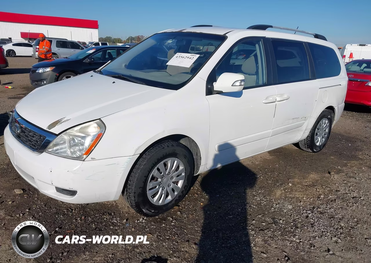 2012 Kia Sedona Lx VIN:KNDMG4C79C6417261 - 2