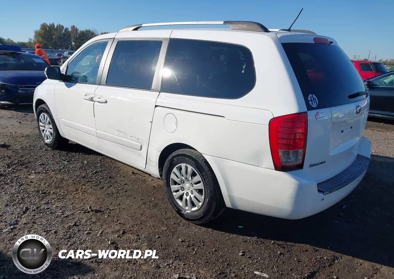 2012 Kia Sedona Lx VIN:KNDMG4C79C6417261 - 3