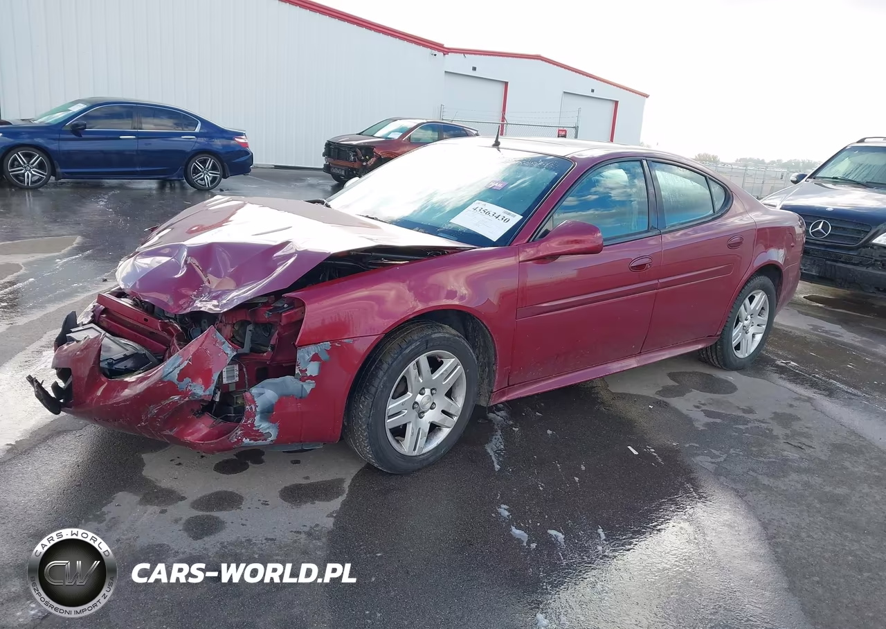 2005 PONTIAC GRAND PRIX GT VIN:2G2WS522551349459 - 2