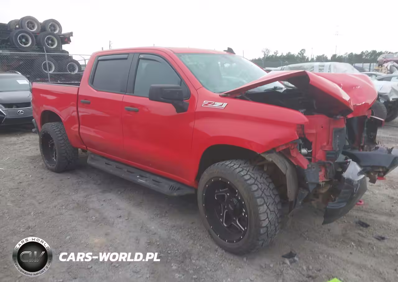 2020 Chevrolet Silverado 1500 4Wd Short Bed Custom Trail Boss