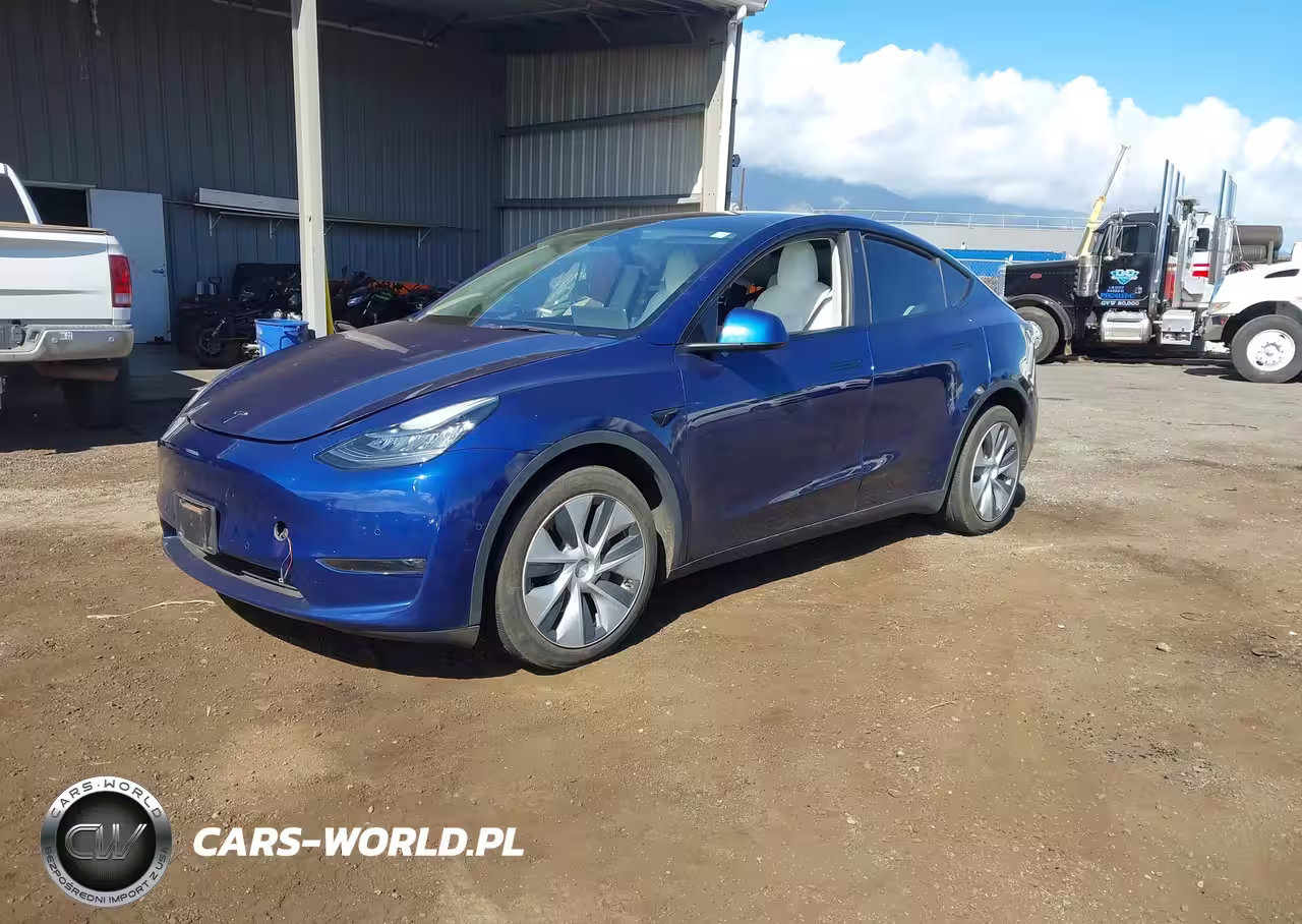 2022 Tesla Model Y Long Range Dual Motor All-Wheel Drive VIN:7SAYGDEE0NF367308 - 2
