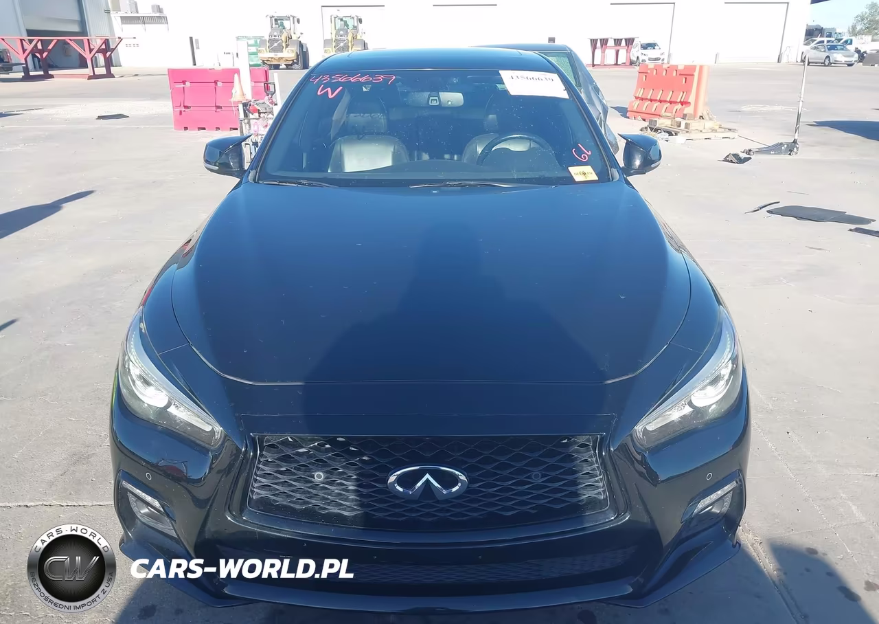 2021 Infiniti Q50 Red Sport 400 VIN:JN1FV7DP8MM850388 - 12