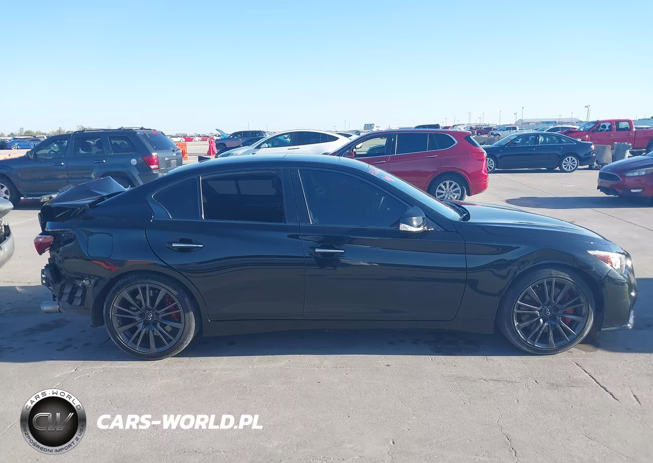 2021 Infiniti Q50 Red Sport 400 VIN:JN1FV7DP8MM850388 - 13