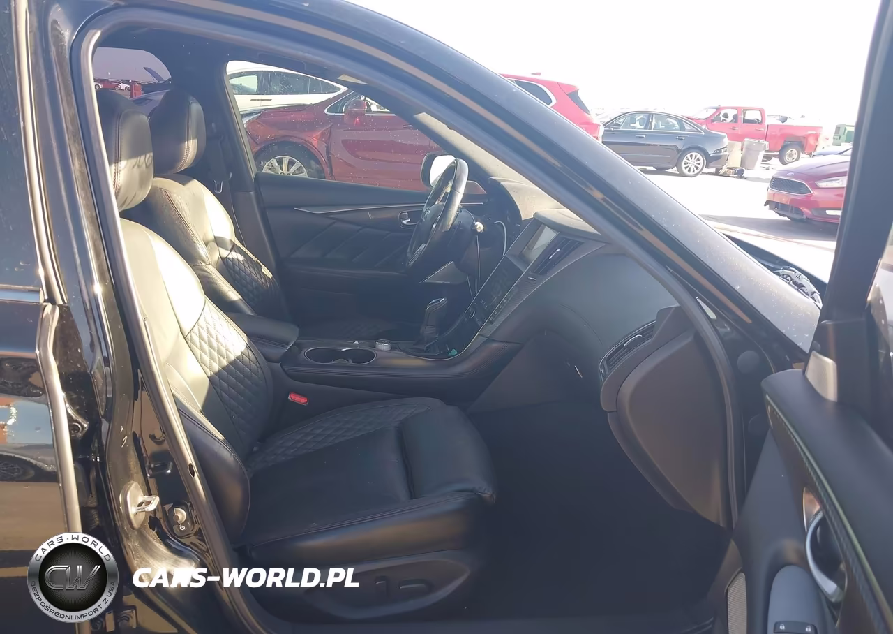 2021 Infiniti Q50 Red Sport 400 VIN:JN1FV7DP8MM850388 - 5