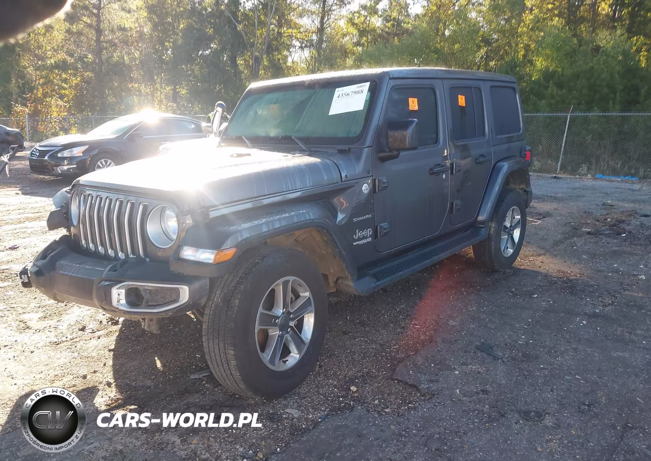 2021 Jeep Wrangler Unlimited Sahara 4X4 VIN:1C4HJXENXMW714315 - 2