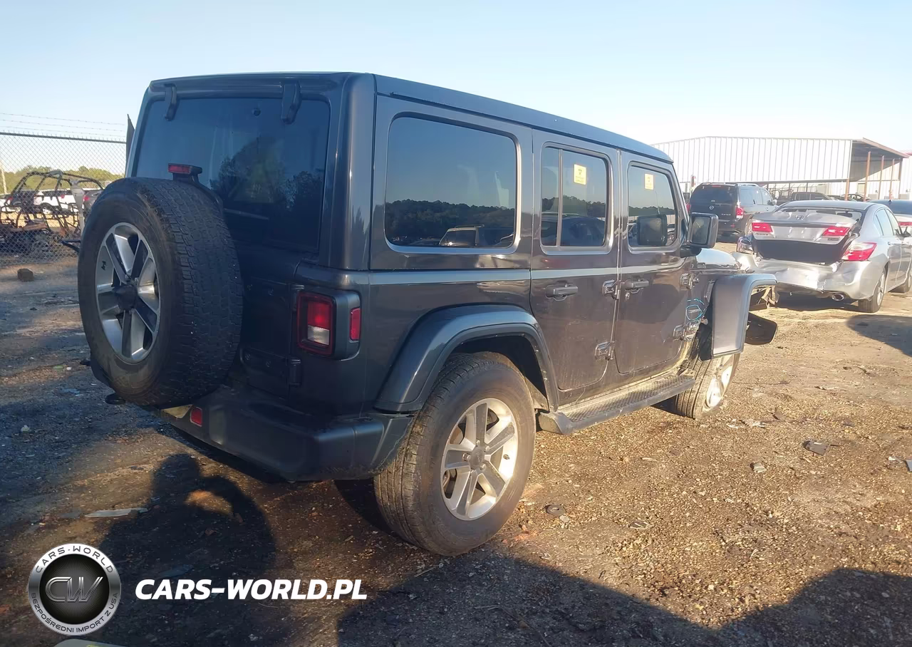 2021 Jeep Wrangler Unlimited Sahara 4X4 VIN:1C4HJXENXMW714315 - 4