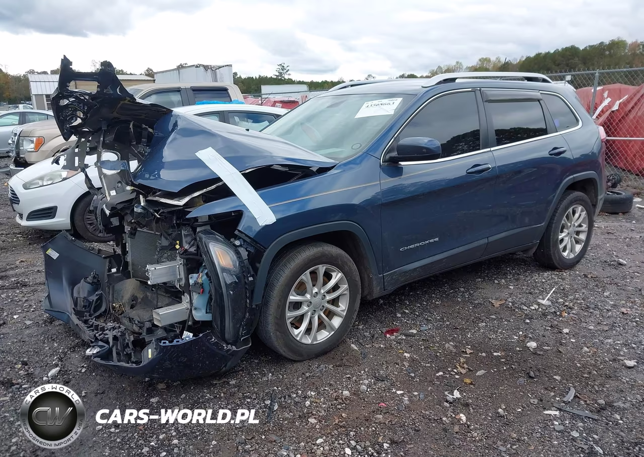 2019 Jeep Cherokee Latitude Fwd VIN:1C4PJLCB8KD444295 - 2