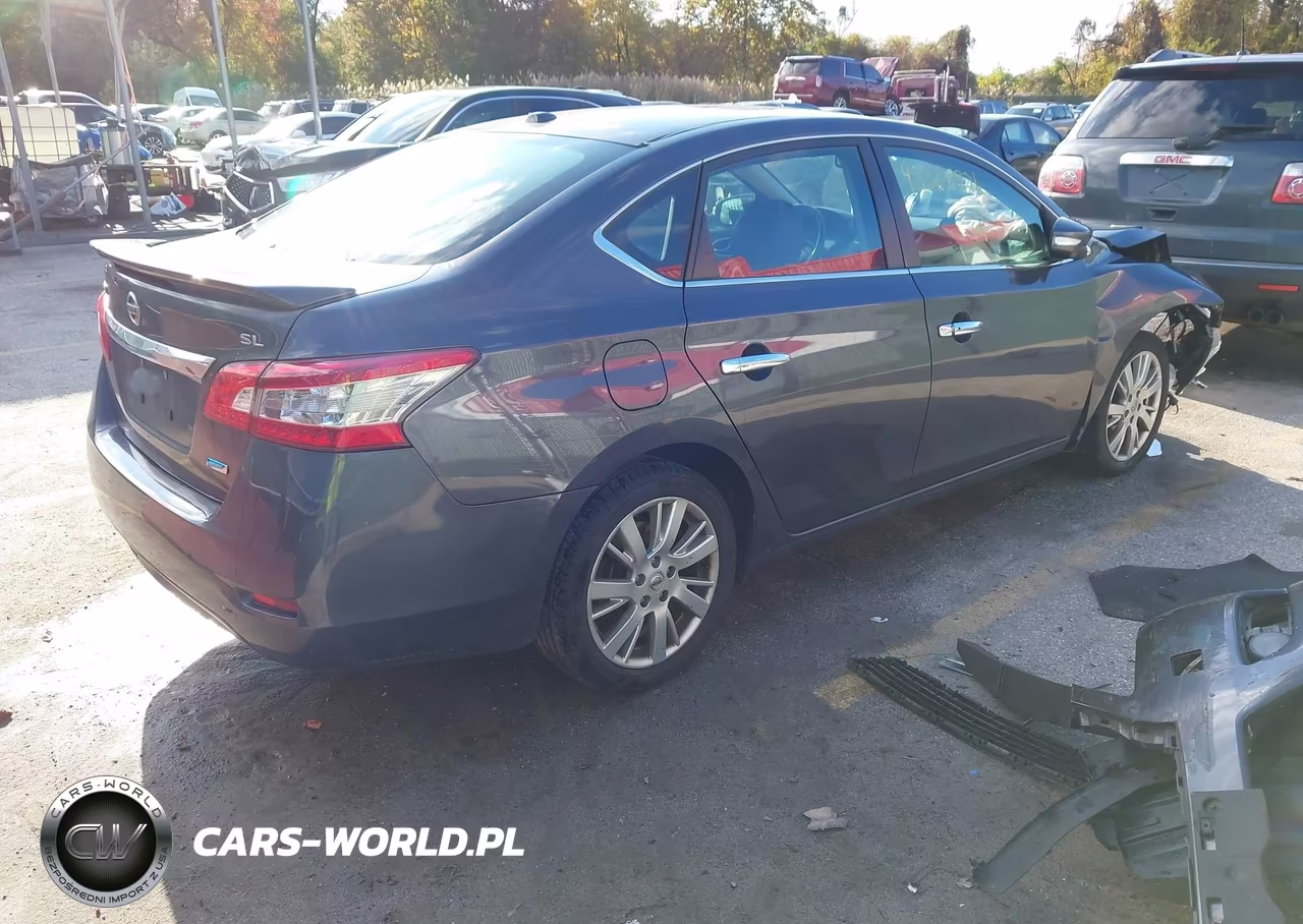 2014 Nissan Sentra Sl VIN:3N1AB7AP3EY324742 - 4