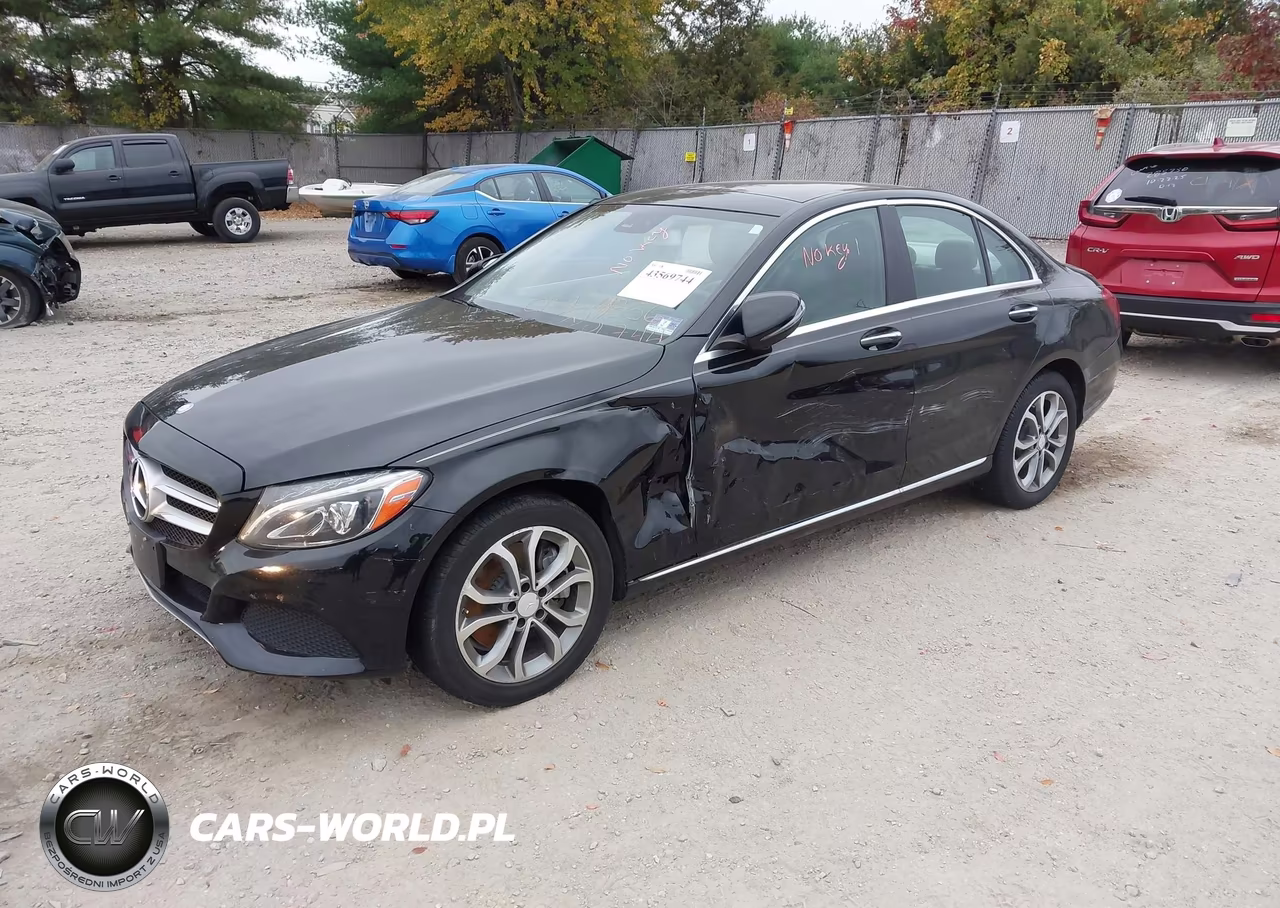 2017 Mercedes-Benz C 300 4Matic VIN:55SWF4KBXHU186883 - 2