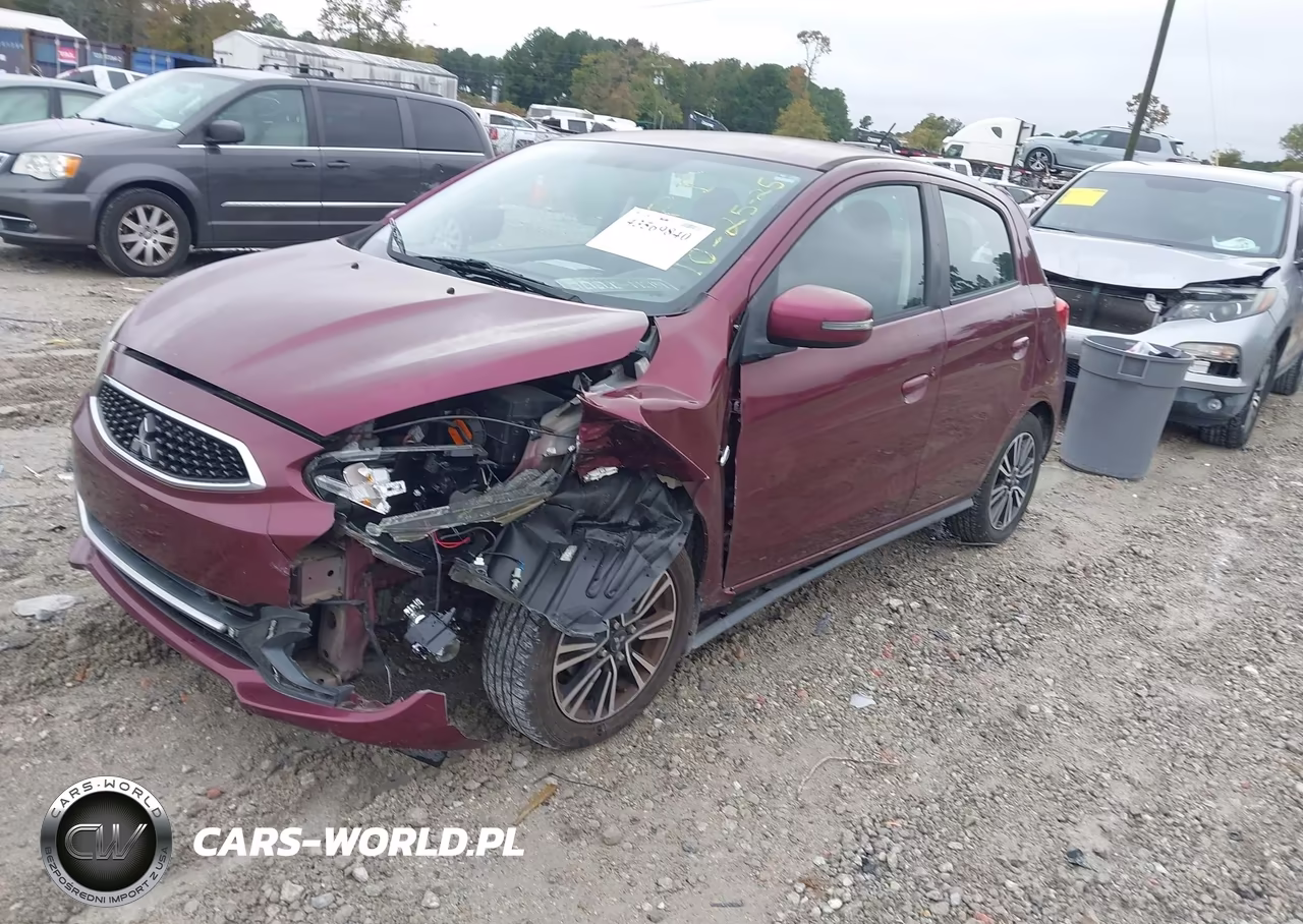 2017 Mitsubishi Mirage Gt VIN:ML32A5HJ1HH003635 - 2