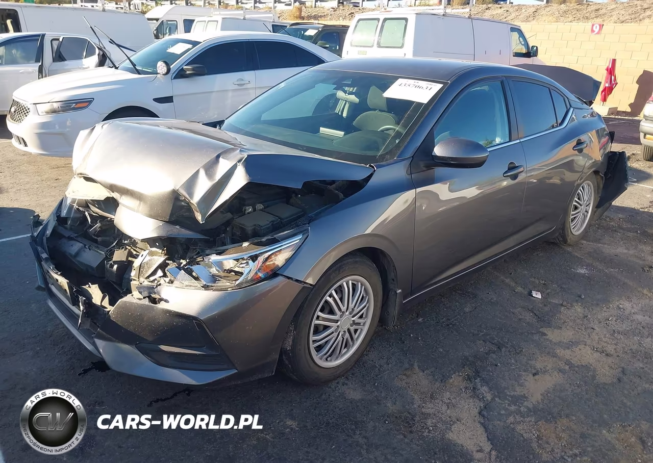 2020 Nissan Sentra S Xtronic Cvt VIN:3N1AB8BV5LY286818 - 2