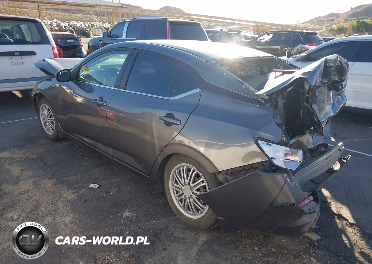 2020 Nissan Sentra S Xtronic Cvt VIN:3N1AB8BV5LY286818 - 3
