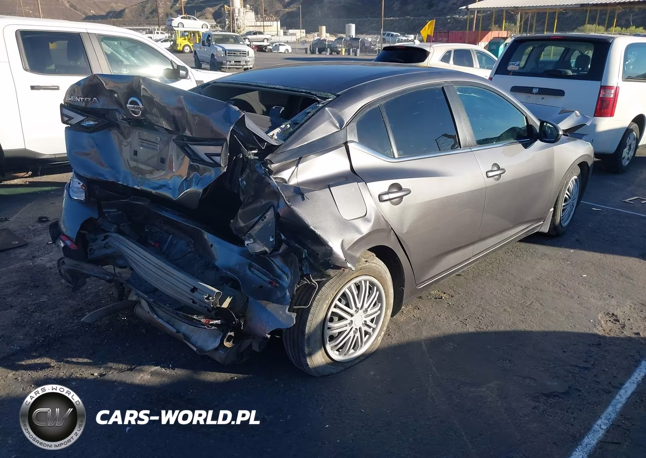 2020 Nissan Sentra S Xtronic Cvt VIN:3N1AB8BV5LY286818 - 4