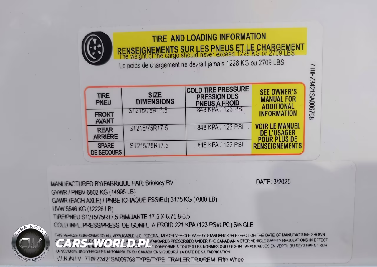 2025 Brinkley Rv Model Z 2900 VIN:7T0FZ3421SA006768 - 9