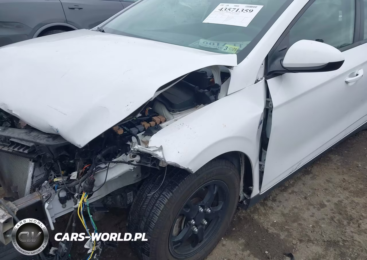 2017 Hyundai Ioniq Hybrid Blue VIN:KMHC65LC3HU030611 - 6