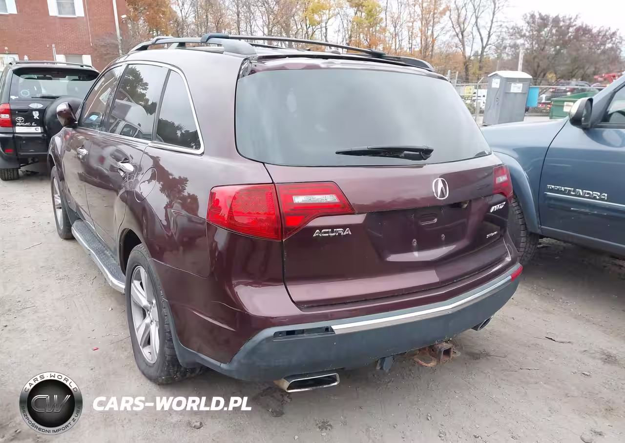 2010 Acura Mdx Advance Package VIN:2HNYD2H70AH506410 - 3