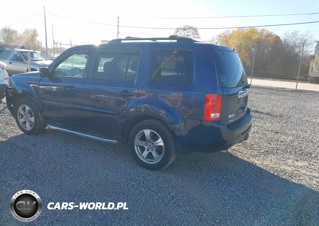 2013 Honda Pilot Ex-L VIN:5FNYF3H52DB037805 - 3