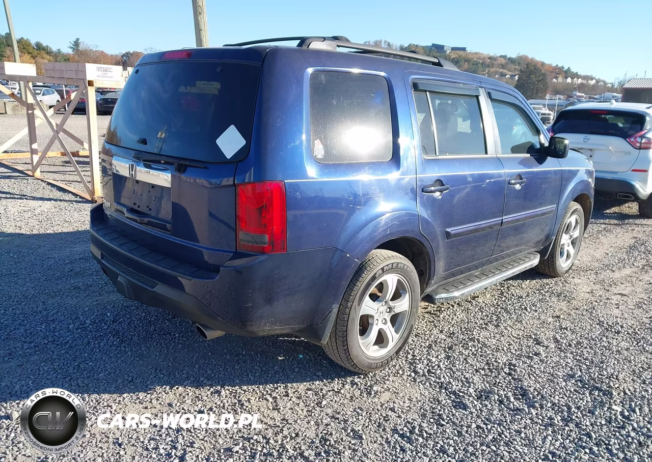 2013 Honda Pilot Ex-L VIN:5FNYF3H52DB037805 - 4