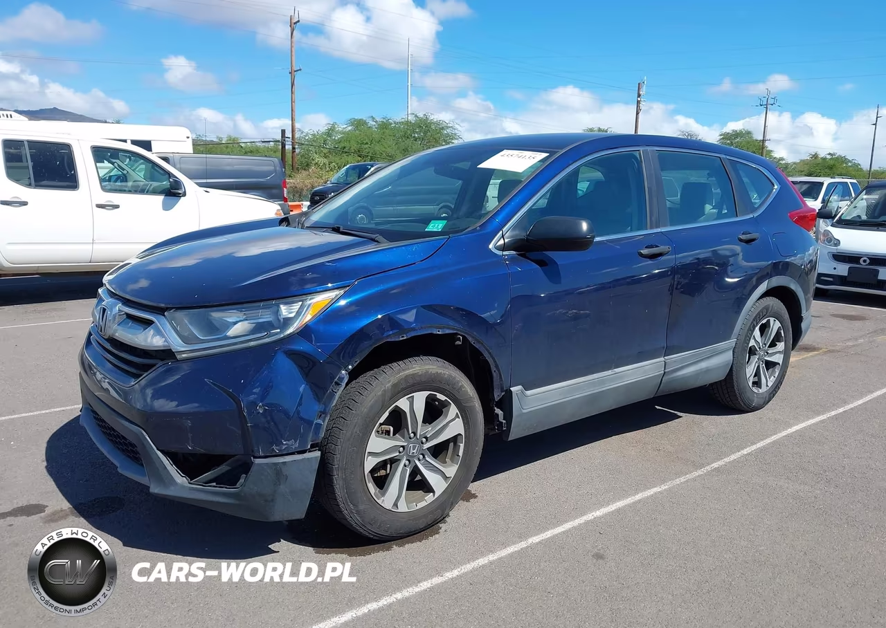 2018 Honda Cr-V Lx VIN:2HKRW5H37JH422823 - 2