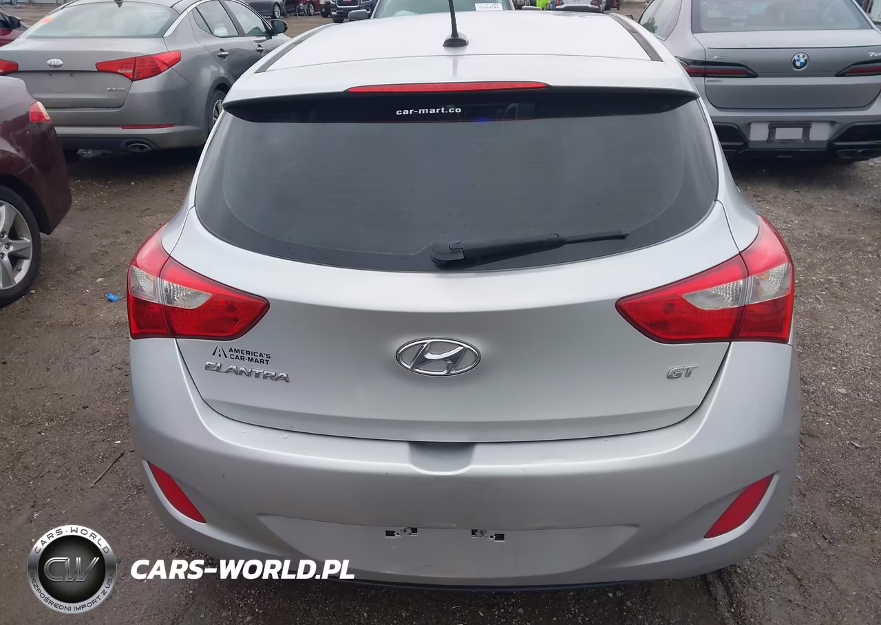 2017 Hyundai Elantra Gt VIN:KMHD35LH5HU372716 - 16