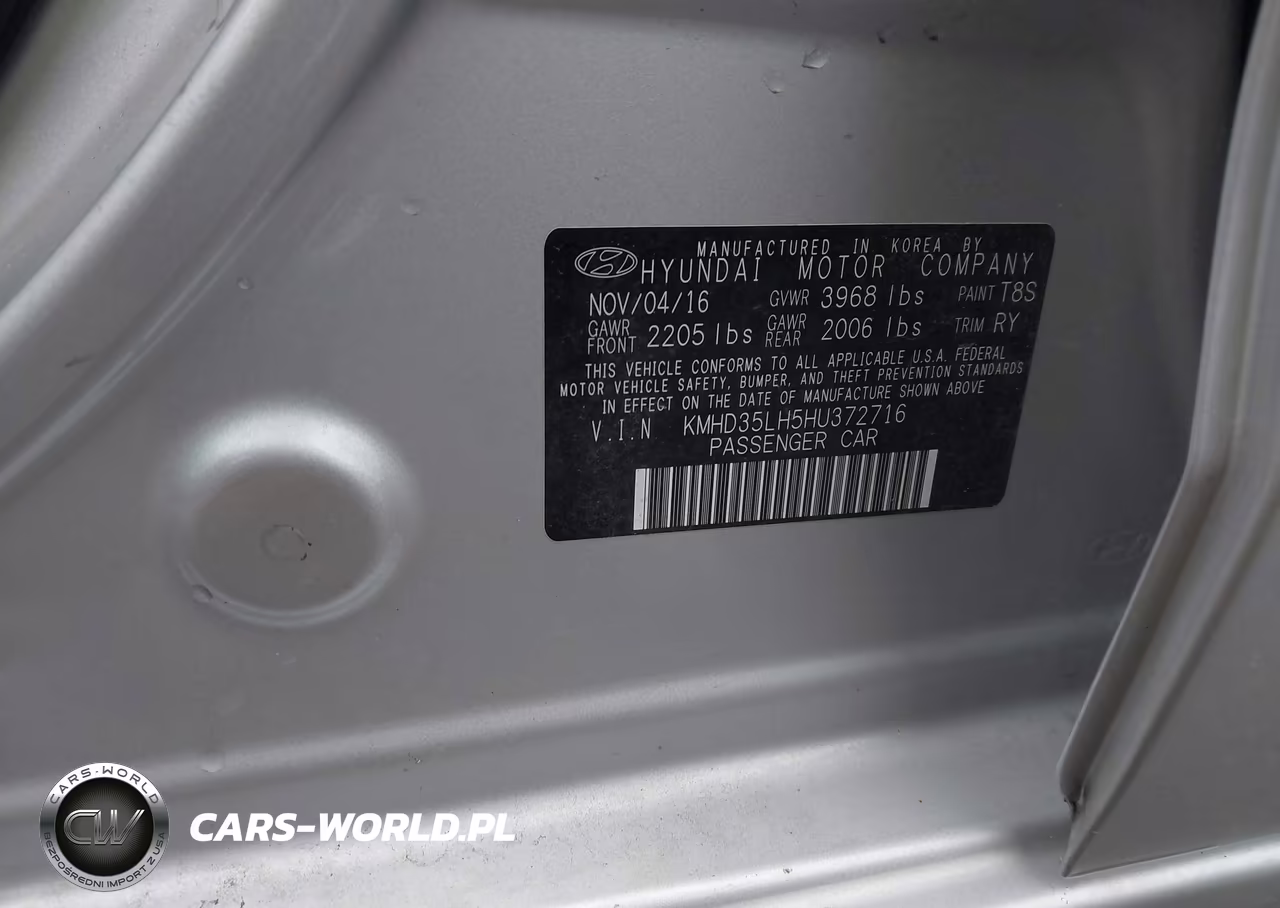 2017 Hyundai Elantra Gt VIN:KMHD35LH5HU372716 - 9