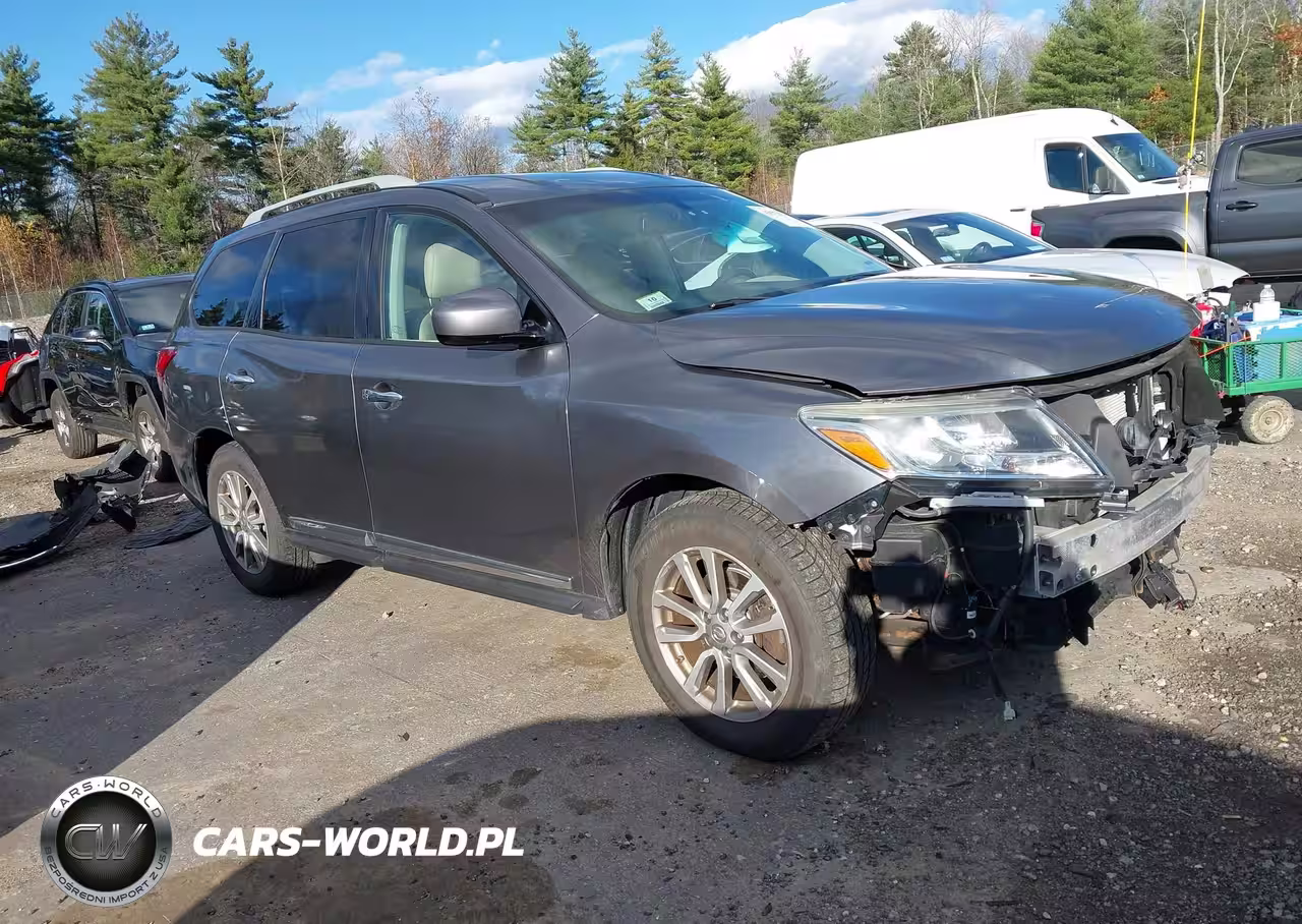 2016 Nissan Pathfinder Platinum-S-Sl-Sv