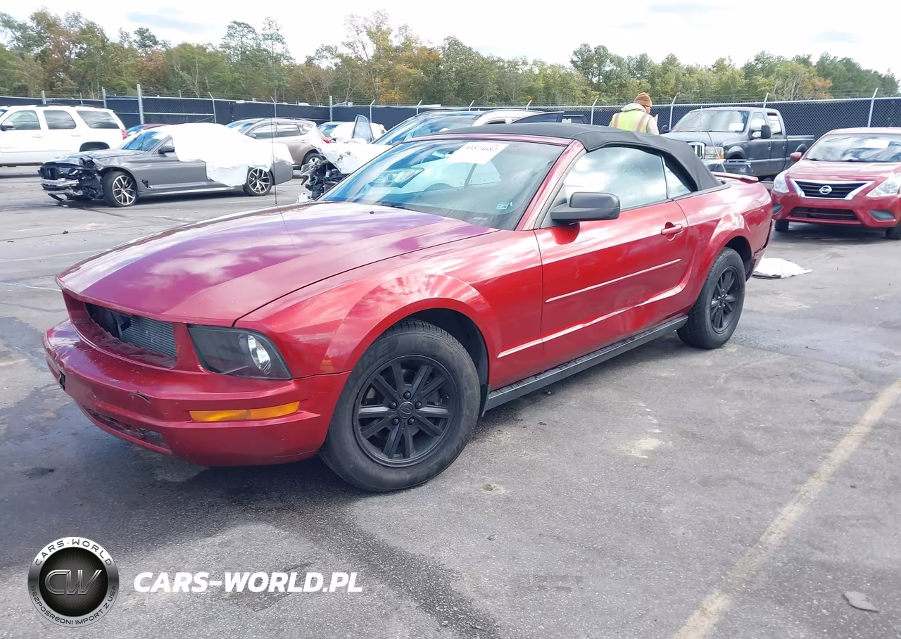 2007 Ford Mustang V6 Deluxe-V6 Premium VIN:1ZVFT84N775201040 - 2