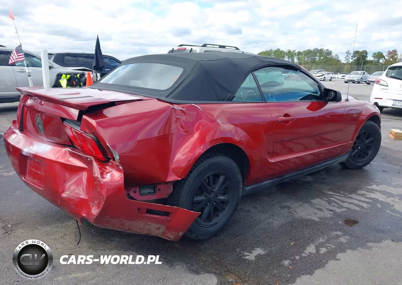 2007 Ford Mustang V6 Deluxe-V6 Premium VIN:1ZVFT84N775201040 - 4