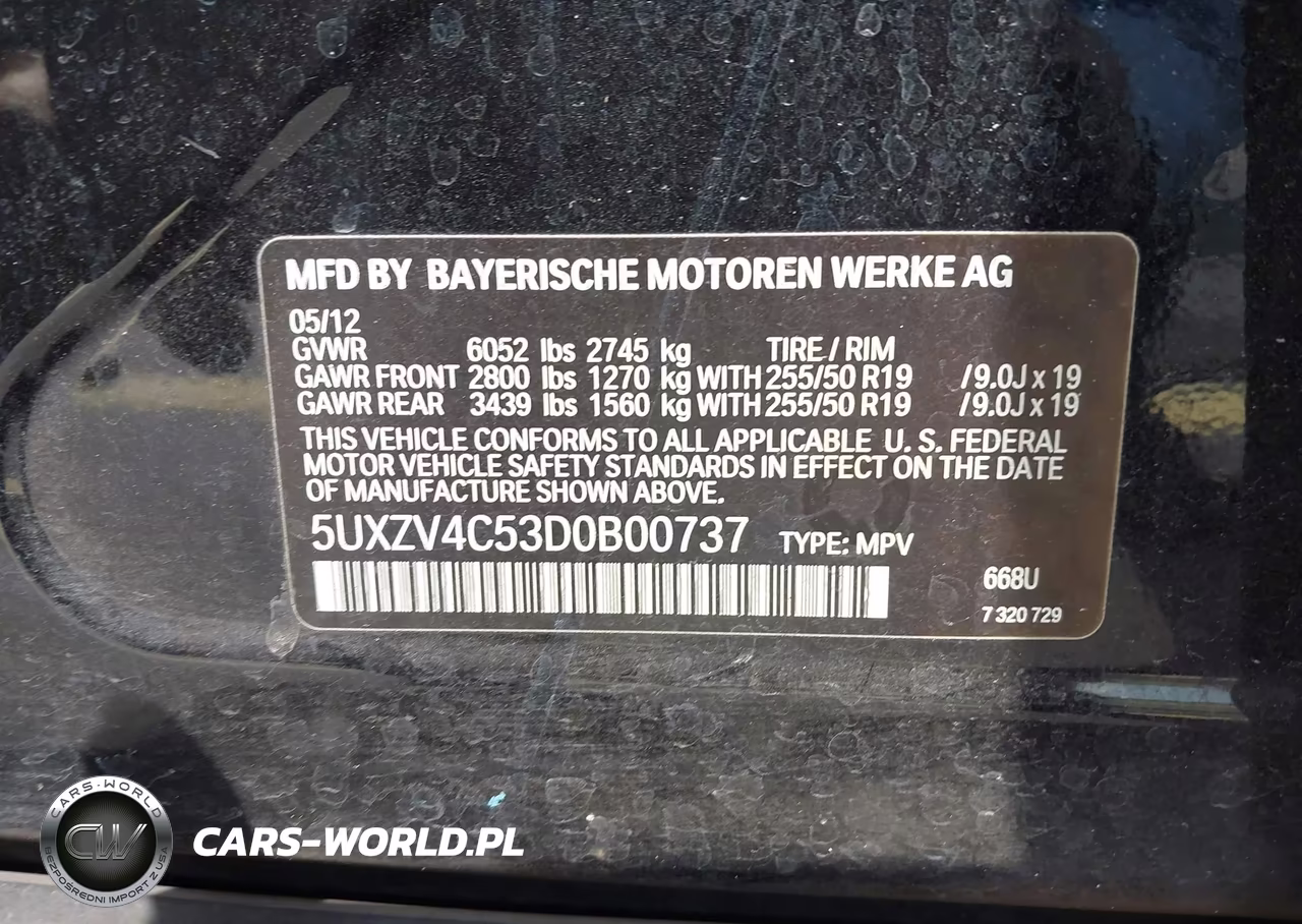 2013 BMW X5 xDrive35I-xDrive35I Premium-xDrive35I Sport Activity VIN:5UXZV4C53D0B00737 - 9