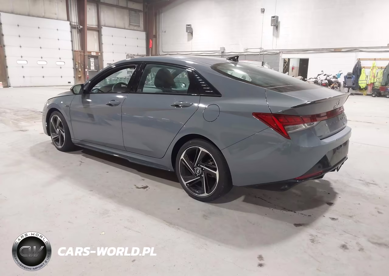 2023 Hyundai Elantra N Line VIN:KMHLR4AF5PU433938 - 3